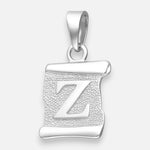 Colgante Pergamino Letra Z