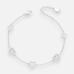 Pulsera Corazones Circones