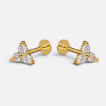 Piercing Flat Flor Circones 6 mm