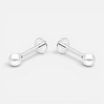 Piercing Flat Perla 3 mm