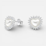 Aro Corazón Perla Circones