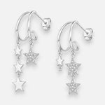 Semi Argolla Desigual Estrellas Circones 14 mm