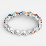 Anillo Zig Zag Circones Multicolor 13