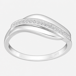 Anillo Ondulado Líneas Circones
