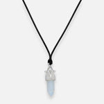 Collar Choker Ajustable Piedra Luna