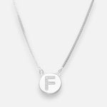 Collar Círculo Letra F Circones