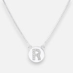 Collar Círculo Letra R Circones