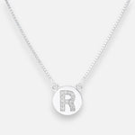 Collar Círculo Letra R Circones