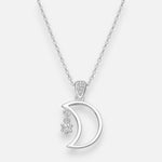Collar Media Luna Estrella Circones