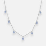 Collar Lluvia Cristales Hecho con Swarovski®