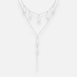 Collar Doble Cascada Rayos