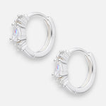 Argollas Huggie Gota Circones 14 mm