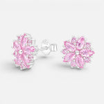 Aro Flor circones Rosa Francia 8 mm