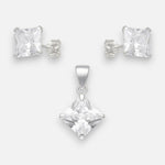 Conjunto Circón 8 mm