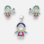 Conjunto Niña Circones Multicolor