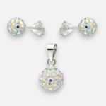 Conjunto Hecho con Cristal Swarovski® Tornasol