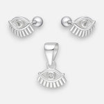 Conjunto con Tope Ojo Turco Circón