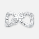 Colgante Charm Infinito Love You Circones