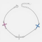 Pulsera Cruces Circones Multicolor