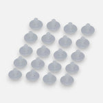 Tornillos de Silicona para Aros 10 pares