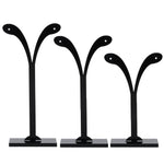 Set 3 Palmeras Negras para Aros