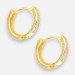 Argolla Huggie Circones 18 mm