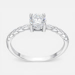 Anillo Circón Solitario