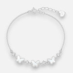 Pulsera Mariposas Nácar Circones