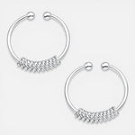 Piercing Argolla Septum Entorchada 10 mm