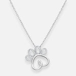 Collar Patita Corazón Circones