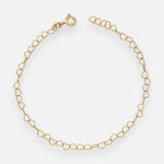 Pulsera Corazones Entrelazados