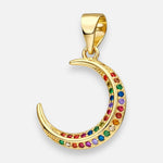 Colgante Media Luna Circones Multicolor