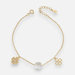 Pulsera Trébol de la Suerte Hecho con Cristal Swarovski® Circones