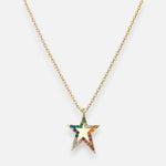 Collar Estrella Circones Multicolor