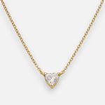 Collar Corazón Circón