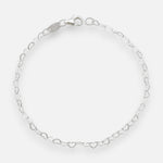 Pulsera Corazones Entrelazados