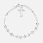 Pulsera Denario Cristales Tornasol