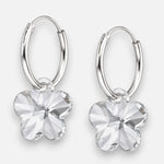 Argolla Flor Cristal Hecho con Swarovski® 14 mm