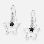Aro Estrellas Circón Ónix