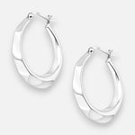 Argolla Chunky Facetada 28 mm