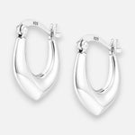 Argolla Punta Chunky 18x14 mm