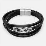 Pulsera Acero Quirúrgico Trenzada Nudo