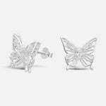 Aro Mariposa Circones Baguette