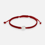 Pulsera Hilo Rojo Ajustable Ángel de la Guarda