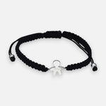 Pulsera Hilo Negro Ajustable Niño