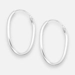 Argolla Ovalada 25x18 mm