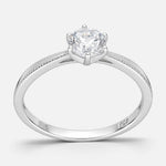 Anillo Circón Solitario