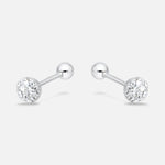 Aros con Tope Strass 4 mm
