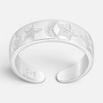 Anillo Midi Estrellas Media Luna