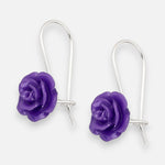 Aro Flor Morada 10 mm